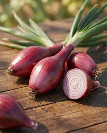 Cebola Rossa Lunga Di Firenze (Allium cepa) – sementes de hortaliça anual da SeedsChoice