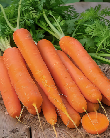 Sementes de cenoura de verão Nantes 2 (Daucus carota) – legume anual