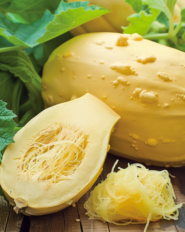 Semillas de calabaza espagueti Cucurbita pepo hortaliza anual