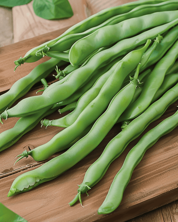 Semillas de judías verdes de enrame Neckarkönigin (Phaseolus vulgaris) – verdura anual