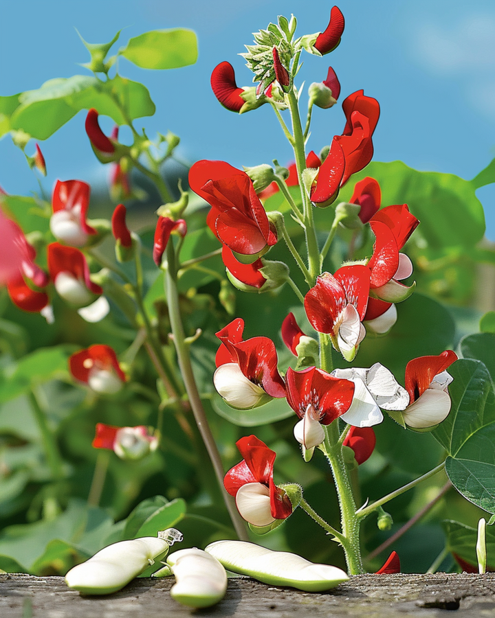 Runner Bean Painted Lady Climber seeds (Phaseolus coccineus) – annual climber