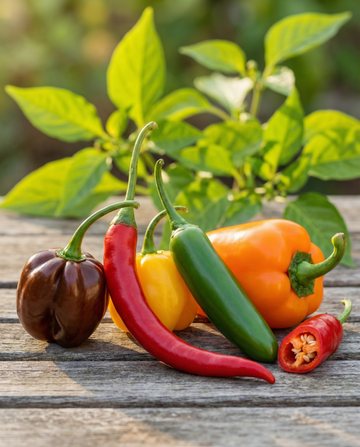 Semillas de pimiento Mixture Mix 5 Varieties (Capsicum annuum) – hortaliza anual