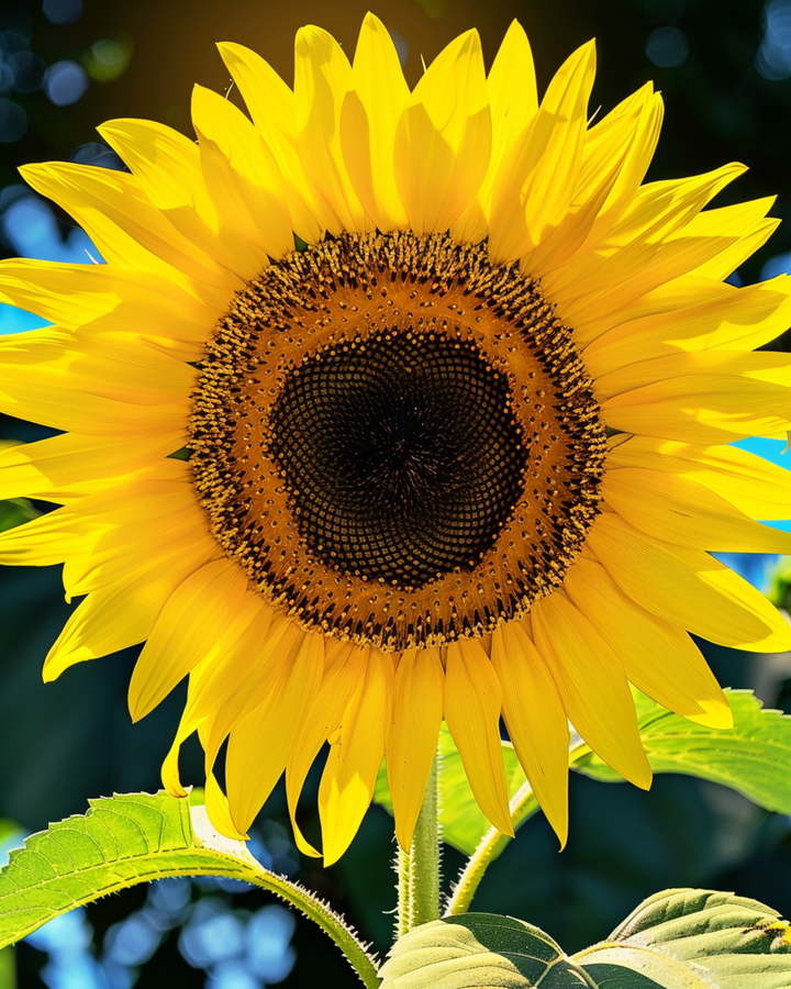 Semillas de girasol gigante Giganteus (Helianthus annuus) – flor anual