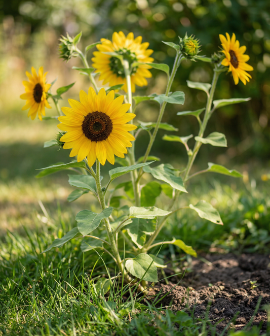 Girasol Henri Wilde (Helianthus annuus) – semillas de flor anual de SeedsChoice