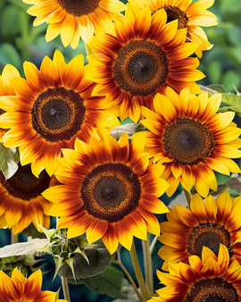 Semillas de girasol Fantasy Helianthus Annuus flor anual 70 cm