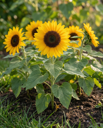 Sunflower Pacino (Helianthus annuus) – annual flower seeds from SeedsChoice