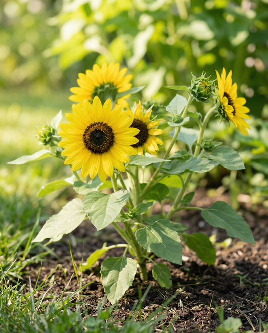 Girasol Irish Eyes (Helianthus annuus) – semillas de flor anual de SeedsChoice