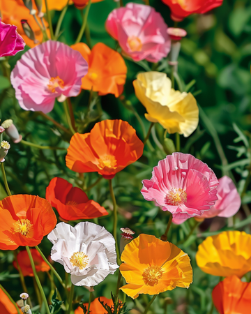 Semillas de floración doble mixta (Eschscholzia californica) – flor anual