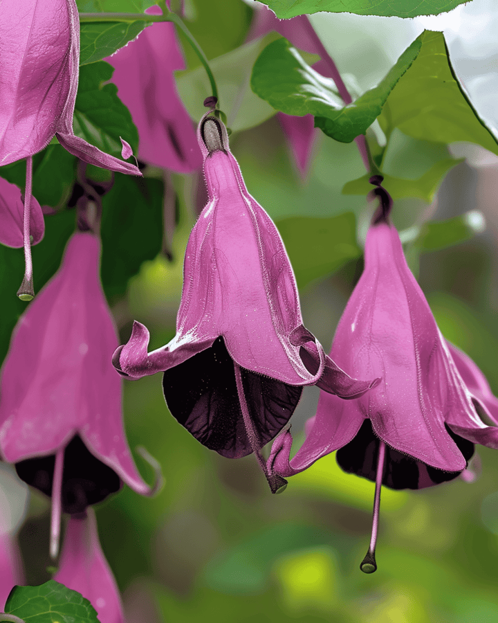 Sementes de Trepadeira Sino Púrpura (Rhodochiton atrosanguineum) – trepadeira perene