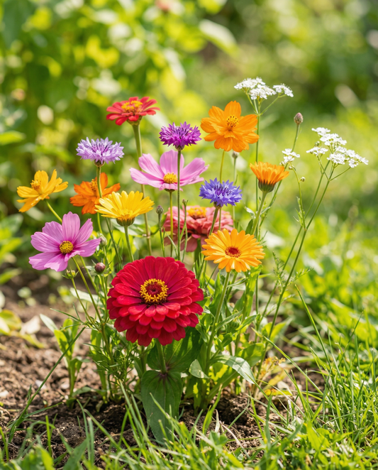 Picking Colourful Bouquet Mix Cut – sementes de flores anuais da SeedsChoice