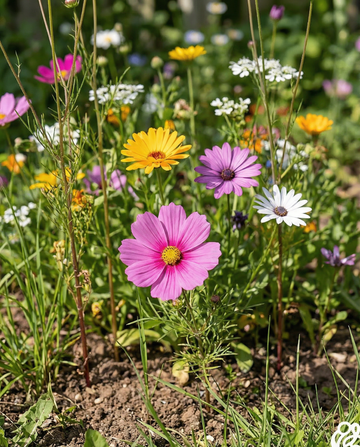 Mezcla colorida para ramos cortados 60 cm – semillas de flores anuales de SeedsChoice
