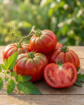 Beef Tomato Coeur De Boeuf (Solanum lycopersicum) – annual vegetable seeds from SeedsChoice