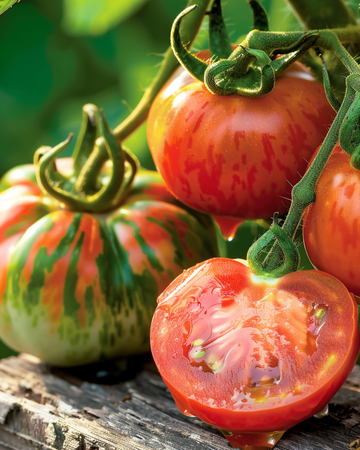 Semillas de tomate Tigerella (Solanum lycopersicum) – hortaliza anual