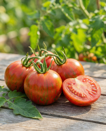 Tomate Tigerella (Solanum lycopersicum) – semillas de hortaliza anual de SeedsChoice