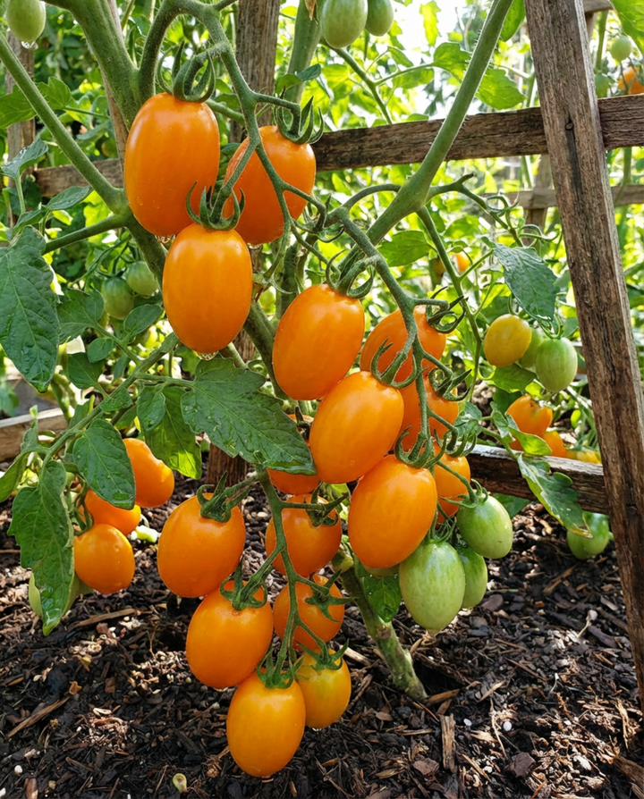 Sementes de tomate-cereja Dolly F1 (Solanum lycopersicum) – legume anual