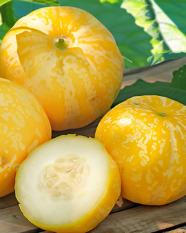 Cucumber Lemon Apple Seeds Cucumis Sativus Annual