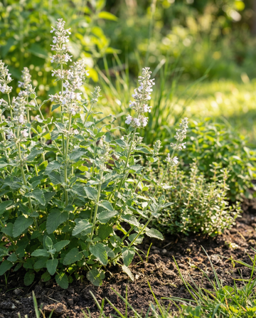 Hierba gatera (Nepeta cataria) – semillas de hierba perenne de SeedsChoice
