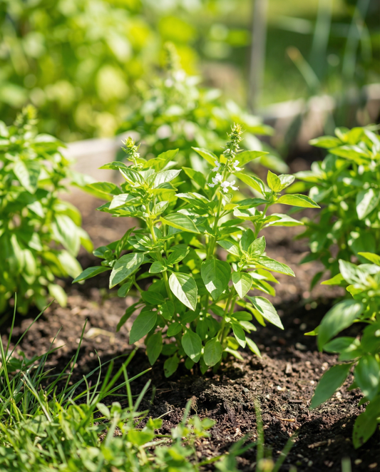 Albahaca de limón Microgreens (Ocimum basilicum) – semillas de microgreens anuales de SeedsChoice
