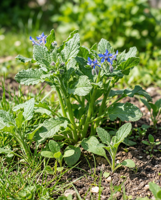 Borage Microgreens (Borago officinalis) – annual microgreens seeds from SeedsChoice
