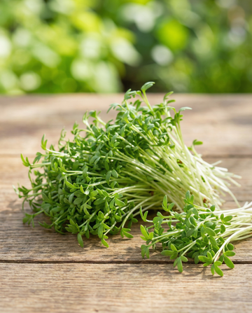 Agrião microgreens (Lepidium sativum) – sementes de microgreens anuais da SeedsChoice