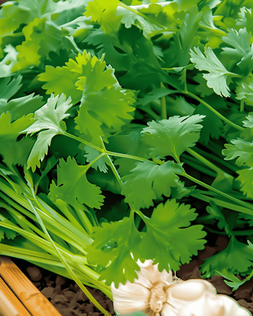 Semillas de cilantro (Coriandrum sativum) – hierba anual