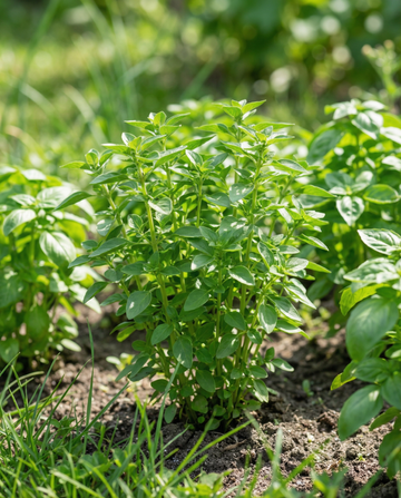 Albahaca de hoja pequeña (Ocimum basilicum) – semillas de hierba anual de SeedsChoice