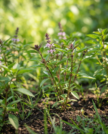Albahaca tailandesa (Ocimum basilicum) – semillas de hierba anual de SeedsChoice