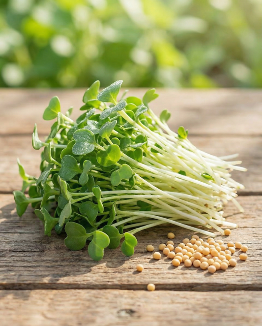Mostaza para germinar Sprouting (Sinapis alba) – semillas orgánicas anuales para germinar de SeedsChoice