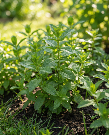 Menta piperita en gránulos (Mentha piperita) – semillas de hierba perenne de SeedsChoice