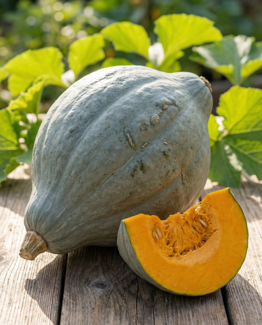 Sementes de abóbora Hubbard Blue (Cucurbita maxima) – hortícola anual da SeedsChoice