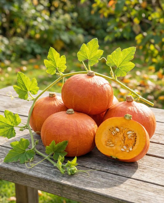 Sementes de abóbora Baby Bear (Cucurbita maxima) – legume anual da SeedsChoice