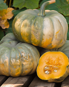Sementes de Abóbora Musquée De Provence Cucurbita Moschata Anual