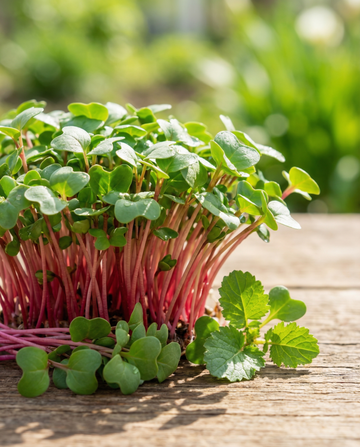 Rabanete Daikon Red para Microverdes (Raphanus sativus) – sementes anuais para microverdes da SeedsChoice