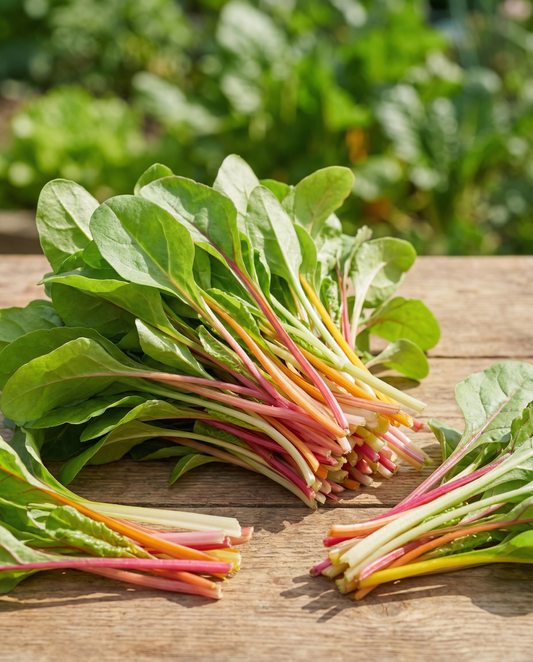 Acelga Rainbow Mixture Microgreens (Beta vulgaris) – semillas de microgreens anuales de SeedsChoice