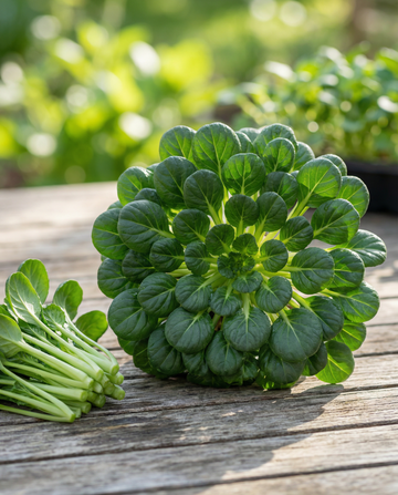 Tatsoi Microgreens (Brassica rapa) – semillas anuales de microgreens de SeedsChoice