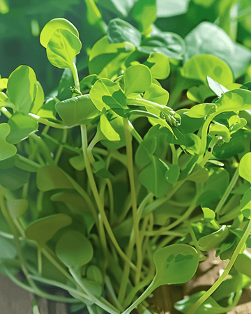 Semillas de brotes de guisante para microgreens (Pisum sativum) – microgreens anuales