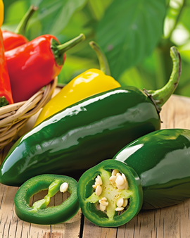 Jalapeño Pepper Seeds Capsicum Annuum Annual Vegetable Variety