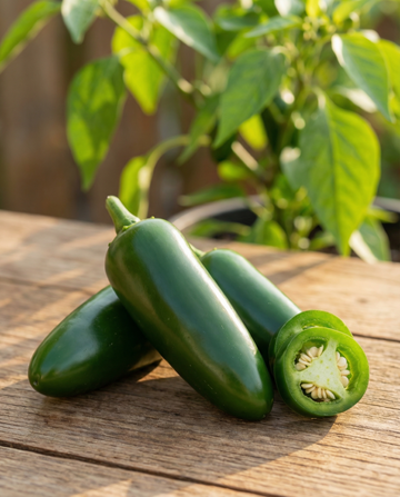 Pimiento jalapeño (Capsicum annuum) – semillas de hortaliza anual de SeedsChoice