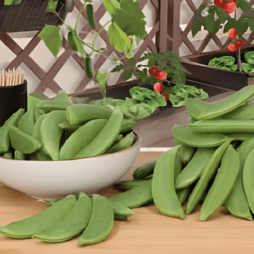 Semillas de guisante mollar Delikett (Pisum sativum) – hortaliza anual