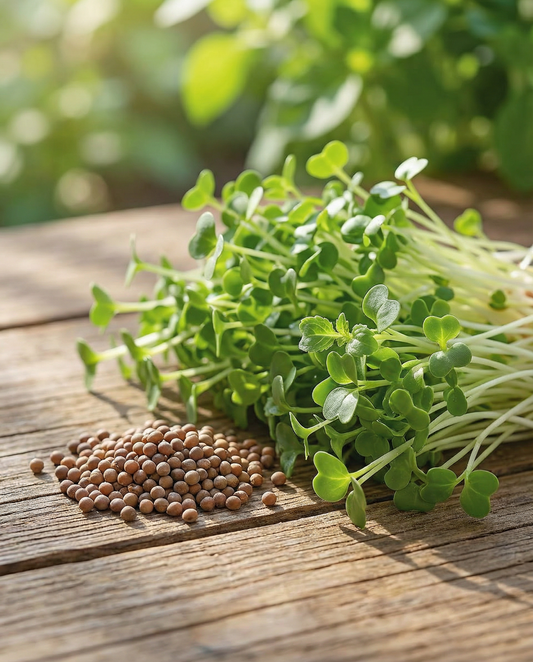 Brócolos Sprouting (Brassica oleracea) – sementes anuais de rebentos biológicos de SeedsChoice