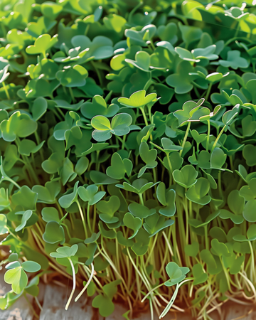 Semillas de berro germinado (Lepidium sativum) – semillas orgánicas anuales para germinar