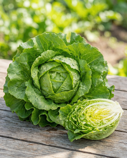 Endívia Batavian Green 2 (Cichorium endivia) – sementes de vegetal anual da SeedsChoice