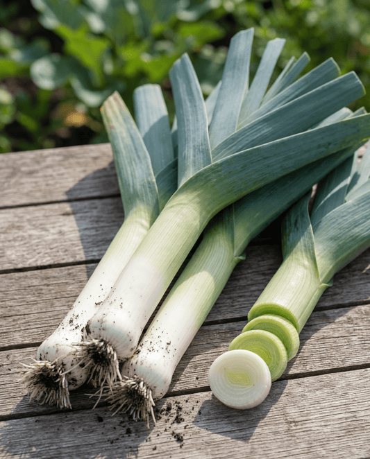 Puerro Farinto Pelleted Winter (Allium porrum) – semillas de verdura anual de SeedsChoice