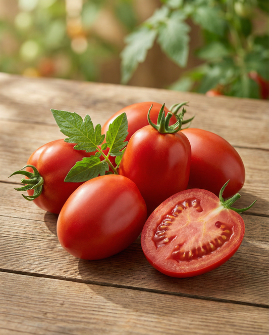 Tomate Scatolone tipo Roma (Solanum lycopersicum) – semillas de hortaliza de SeedsChoice