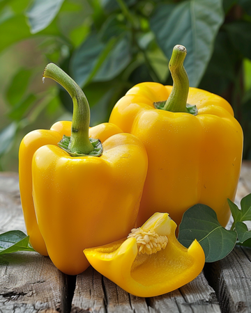 Sementes de Pimento Giallo D Asti Yellow (Capsicum annuum) – hortaliça