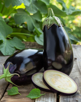 Eggplant Black Beauty Seeds Solanum Melongena Vegetable