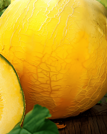 Semillas de melón de invierno amarillo Giallo Inverno (Cucumis melo) – hortaliza anual