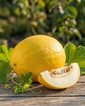 Semillas de melón de invierno amarillo Giallo Inverno (Cucumis melo) – semillas anuales de hortaliza de SeedsChoice