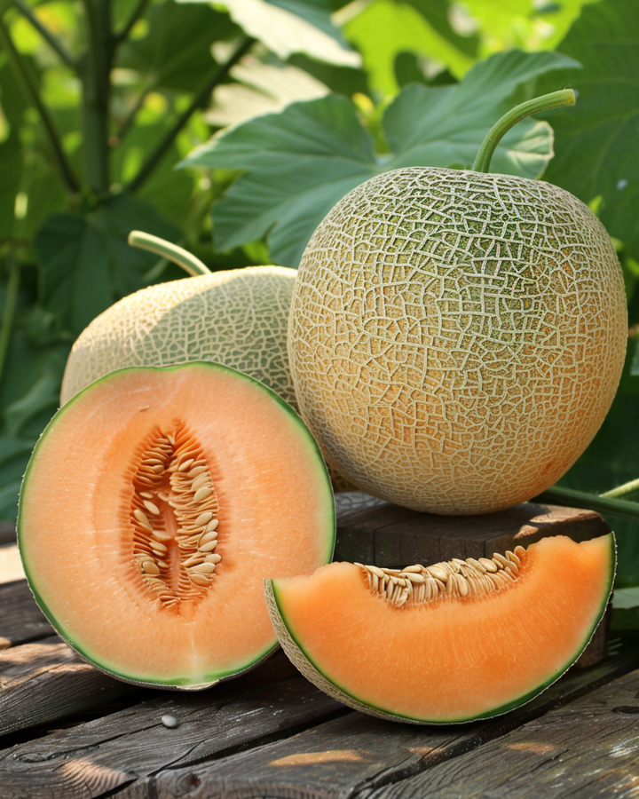 Sementes de Melão Trepador Rampicante Zuccherino (Cucumis melo) – trepadora anual