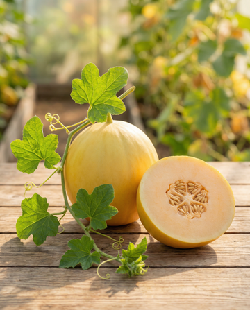 Melón trepador Rampicante Zuccherino (Cucumis melo) – semillas trepadoras anuales de SeedsChoice